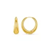 Tapered Hoop Earrings - Orelia