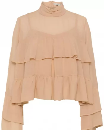 Chiffany Blouse Maple Sugar - Gestuz