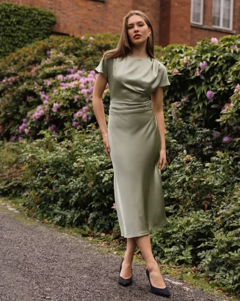 Emelienne Dress Green - Secrets By B