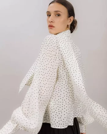 Natacha Blouse Polka Dots - Urban Pioneers