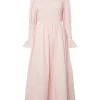 Yaswito LS Long Dress Birch/W Stripes - Yas