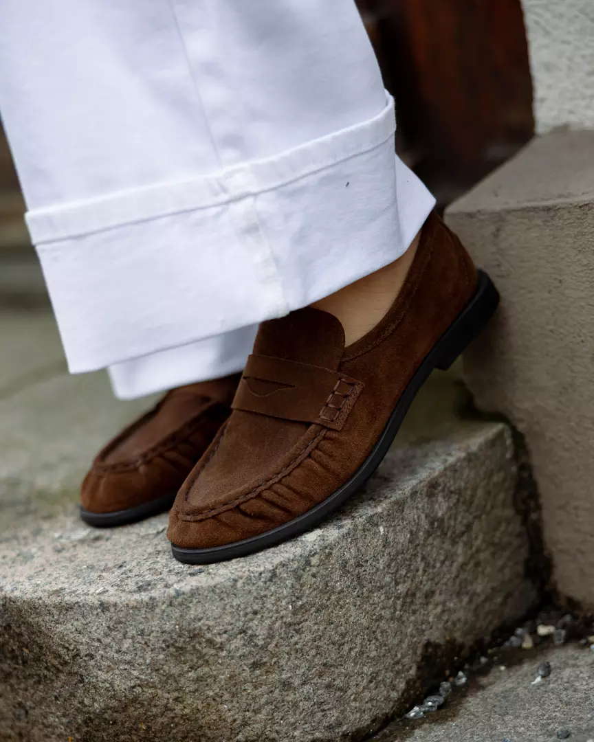 Paelmira Suede Brown - Pavement
