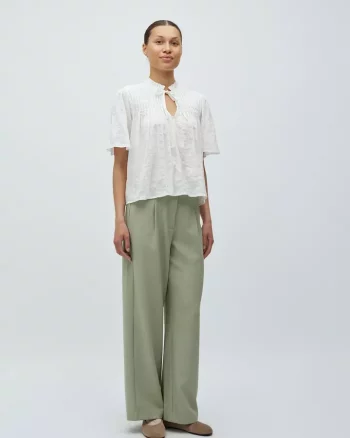 Solinda Blouse White - Mbym