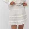 Viljana Skirt White - Mbym