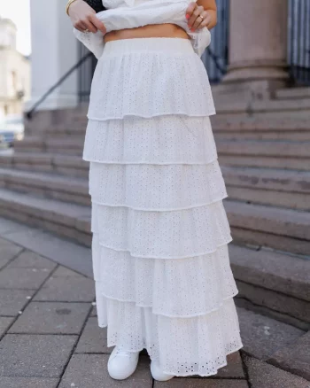 Morris Skirt Off White - Neo Noir