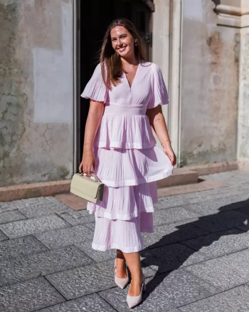 Yasplira SS Long Dress Ballerina - Yas