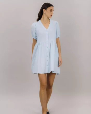 Leontine Dress Blue - Urban Pioneers