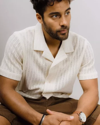 Amadeo SS Shirt Cream - Urban Pioneers