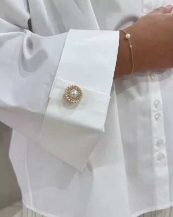 Button Covers Round Pearl - Sticky Bestie