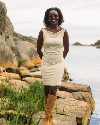Sasusanna Dress Bone White - Samsøe