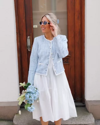 Operah Jacket Light Blue - Urban Pioneers