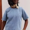Lova Denim SS Blouse Denim Blue - Co´couture