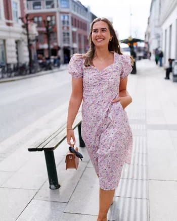 Liore Dress Pink Print - Secrets By B