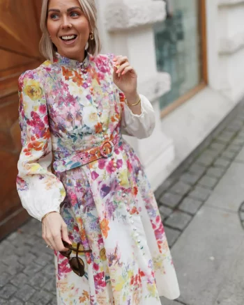 Camille Dress Long Cream - From Paris With Love