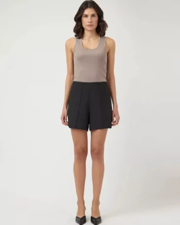 Yasilea HW New Shorts Black - Yas