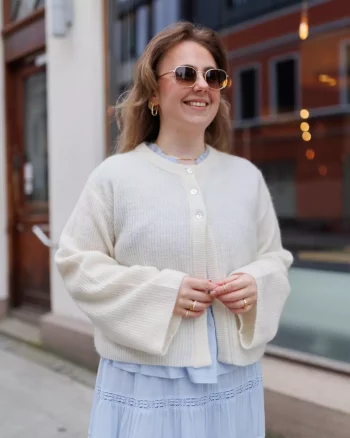 Santina Cardigan Cream - Urban Pioneers