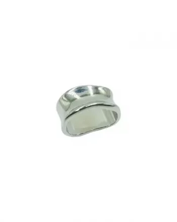 Skjerf Ring Wave Sølv - Intex