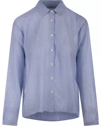 Aja Shirt Blue Stripes - Urban Pioneers