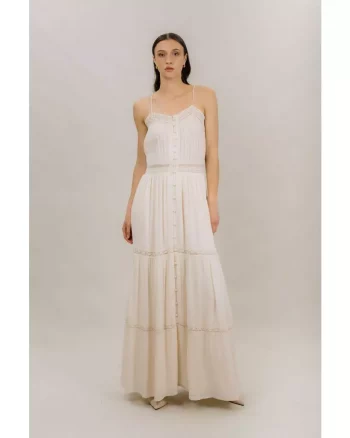 Eneah Dress Cream - Urban Pioneers