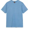 Step Faded O-SS Tee Clear Blue - Mos Mosh