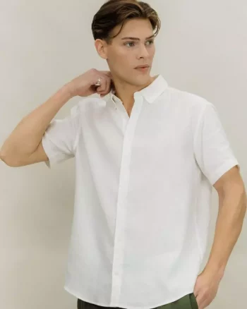 Thomas SS Shirt White - Urban Pioneers