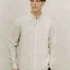 Thomas LS Shirt Light Sand - Urban Pioneers