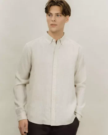 Thomas LS Shirt Light Sand - Urban Pioneers