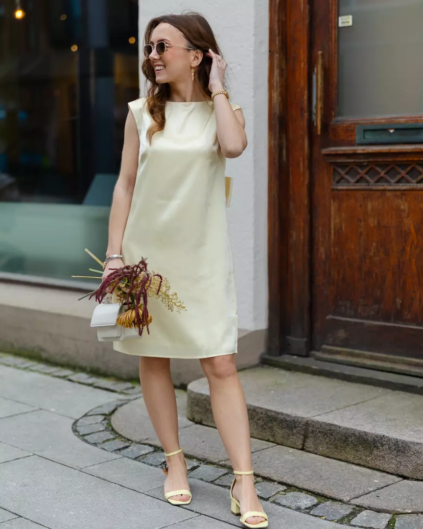 Sunny Dress Light Yellow - Dry Lake