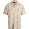 Ricci SS Shirt Light Sand Aop - Urban Pioneers