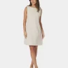Bruna Ramie Dress Natural - Neo Noir