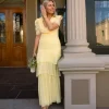 Jenna Maxi Dress Lemonade - Love Lolina