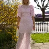 Yasbeate 2/4 Puff Ankle Dress Show Ballerina - Yas