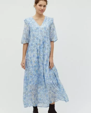 Melie Dress Blue - Mbym