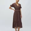 Gunnvor Dress Chocolate Brown - MbyM