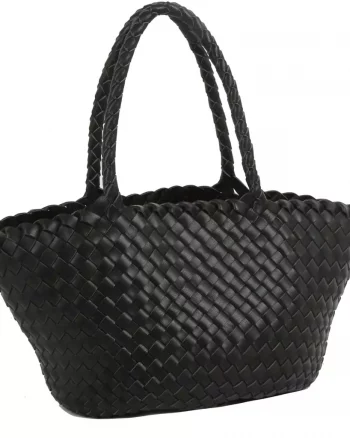 Bea Braided Soft Structure Black - Hvisk