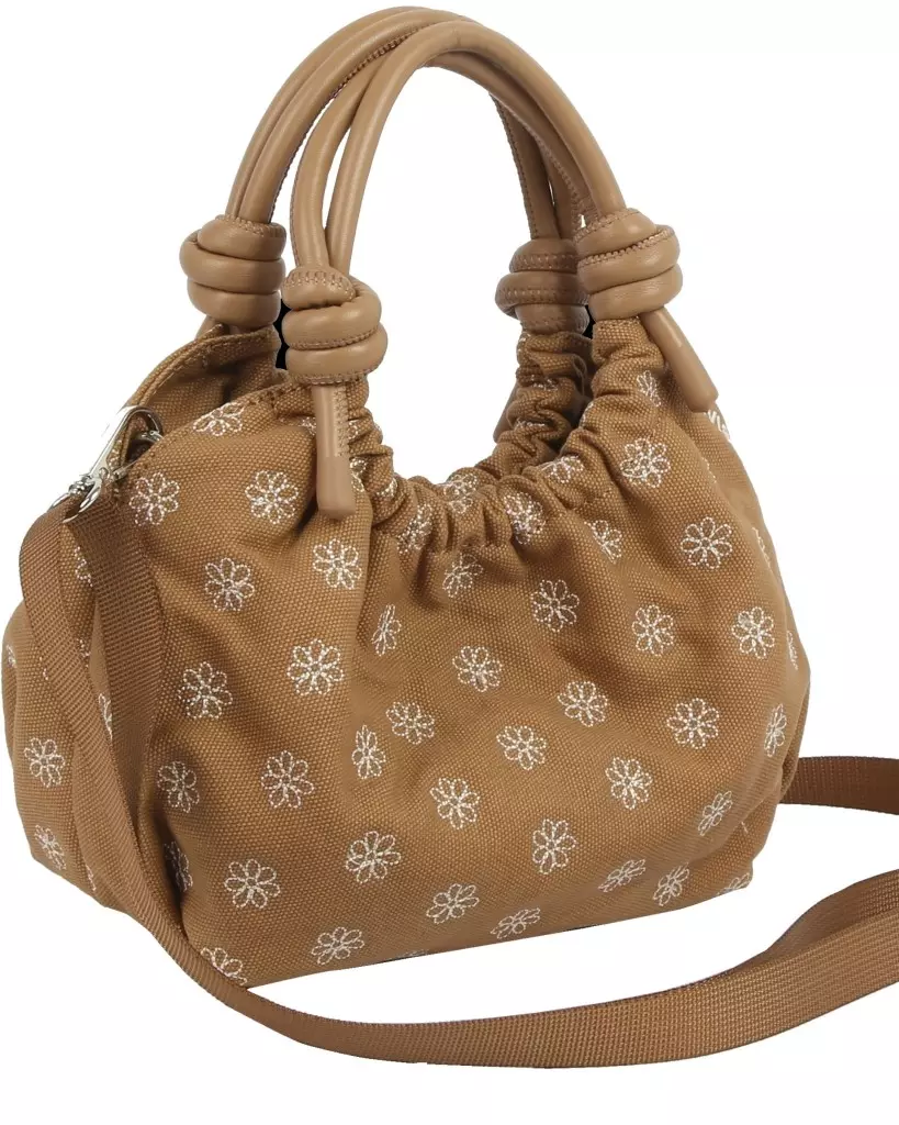 Jollu Canvas Embriodery Ash Brown - Hvisk