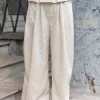 Riava MW Pants Light Sand Melange - Gestuz