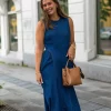 Lukana Denim Dress Blue Denim - Second Female