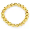 Metal Shell Stretch Bracelet Gold - Orelia