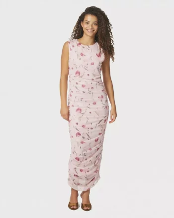Corilina Artist Mesh Dresss Light Pink - Neo Noir