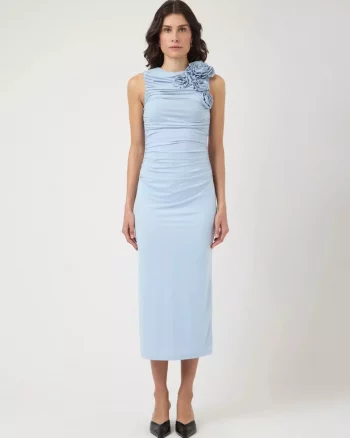 Yasdona SL Long Dress Skyway - Yas