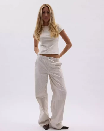 Erica Regular 825 Oat Milk Stripe - Five Units