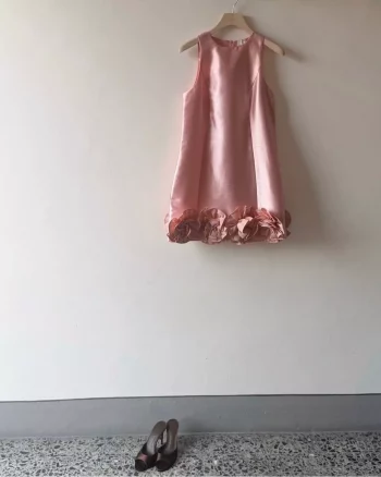 Yasellina Mini Dress Blushing Rose - YAS