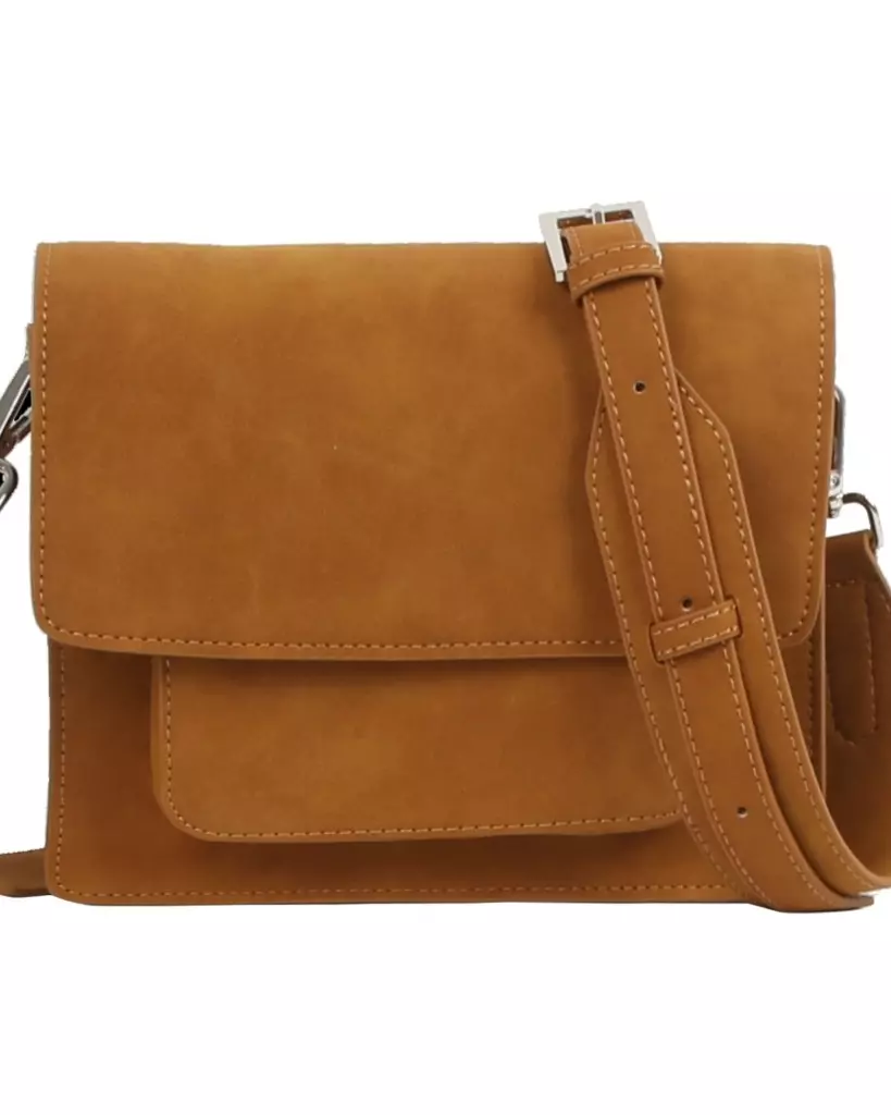 Cayman Pocket Brush Structure Cognac - Hvisk
