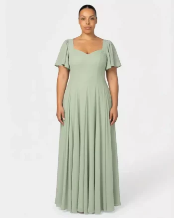 Alette Maxi Dress Light Sage - Murlong Cres