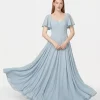Alette Maxi Dress Powder Blue - Murlong Cres