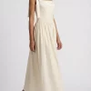 Elsa Maxi Dress Ivory - Murlong Cres