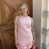 Yasellina Mini Dress Blushing Rose - YAS