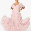 Alette Maxi Dress Blush - Murlong Cres