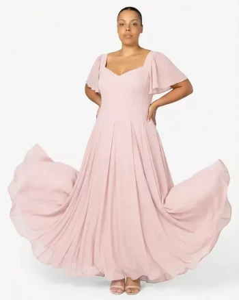 Alette Maxi Dress Blush - Murlong Cres